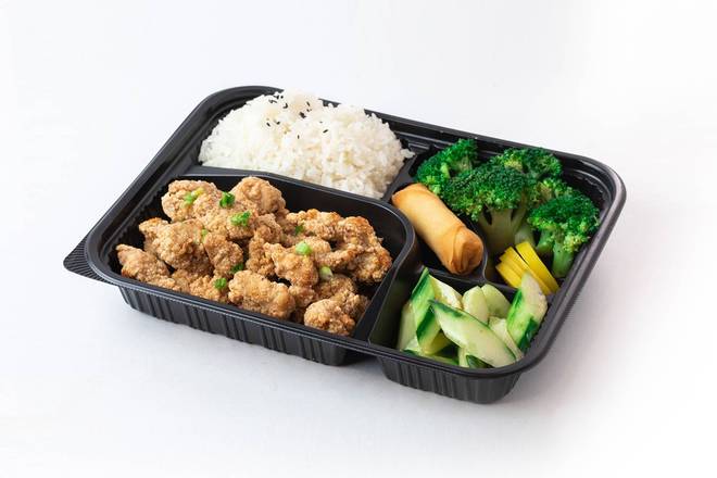 Popcorn Chicken Bento 台式鹽酥雞便當盒